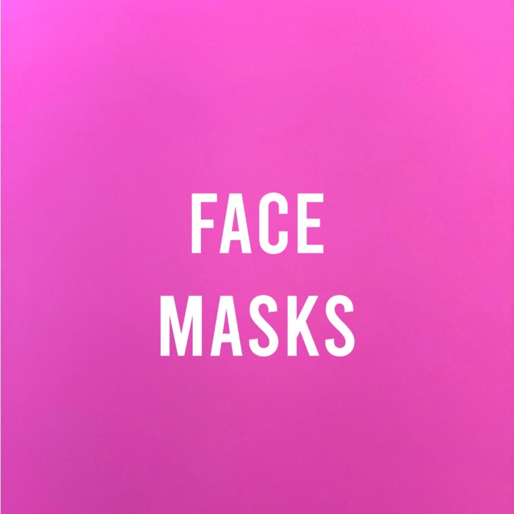 NOT FOR SALE!! Face Masks.